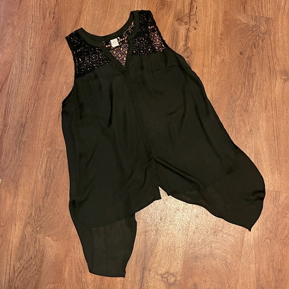 Super cute sheer tank top